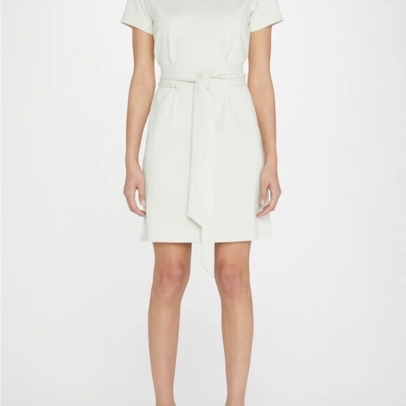 Vince Short-Sleeve Waist-Tie T-Shirt Dress - Picture 1 of 11